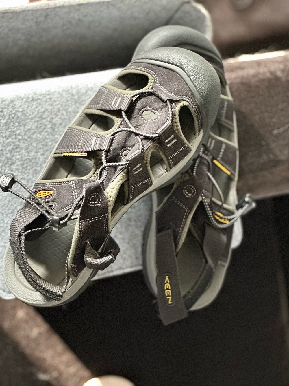 Keen Black Women's Closed-Toe Sandals - Picture 3 of 4
